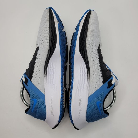 Nike Air Zoom Pegasus 38 Men's Running Shoes Blue White CW7356-009 US Size 10.5 - Picture 6 of 8